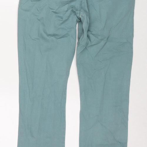 Solid Jeans Mens Blue Cotton Straight Jeans Size 32 in L31 in Regular