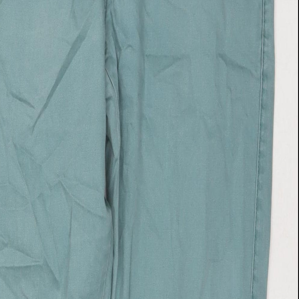 Solid Jeans Mens Blue Cotton Straight Jeans Size 32 in L31 in Regular