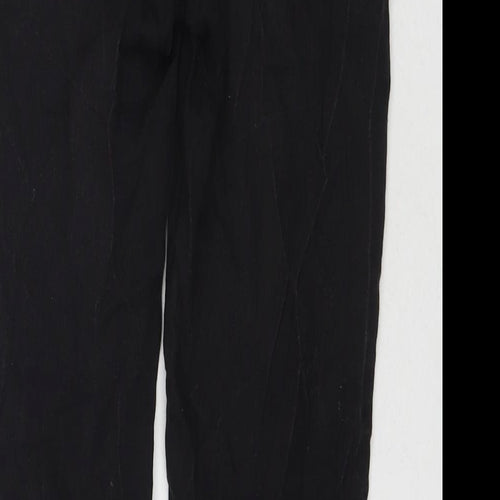 Denim & Co. Womens Black Cotton Skinny Jeans Size 8 L24 in Regular Zip
