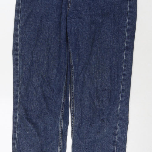 BDG Womens Blue Cotton Straight Jeans Size 27 in L32 in Regular Zip
