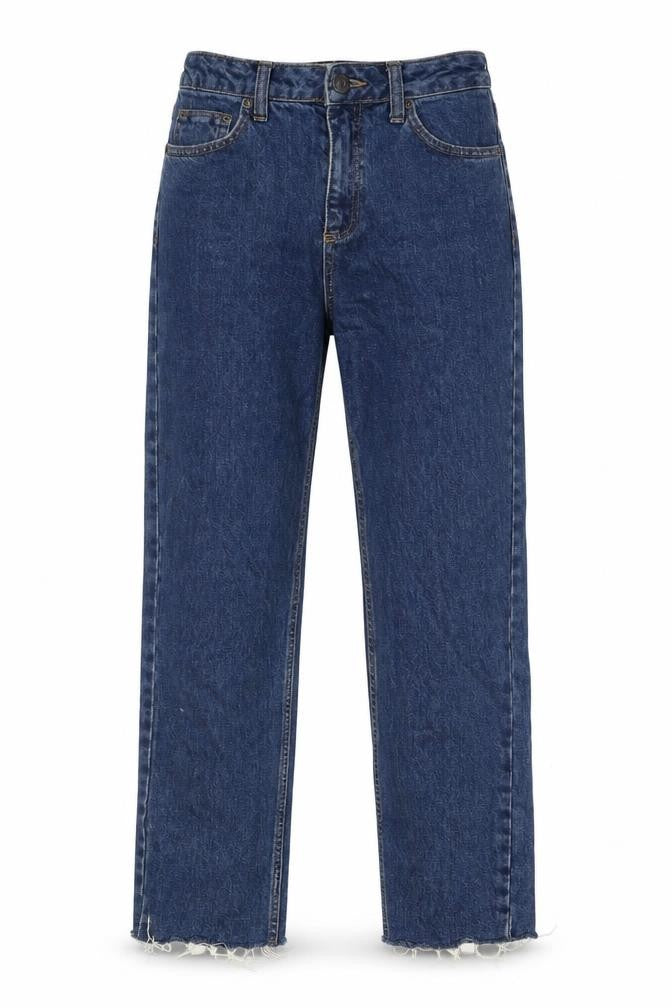 BDG Womens Blue Cotton Straight Jeans Size 27 in L32 in Regular Zip