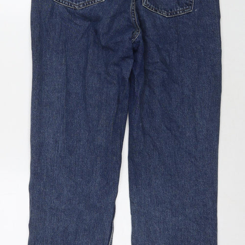 BDG Womens Blue Cotton Straight Jeans Size 27 in L32 in Regular Zip