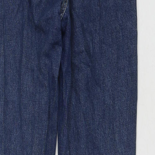 BDG Womens Blue Cotton Straight Jeans Size 27 in L32 in Regular Zip