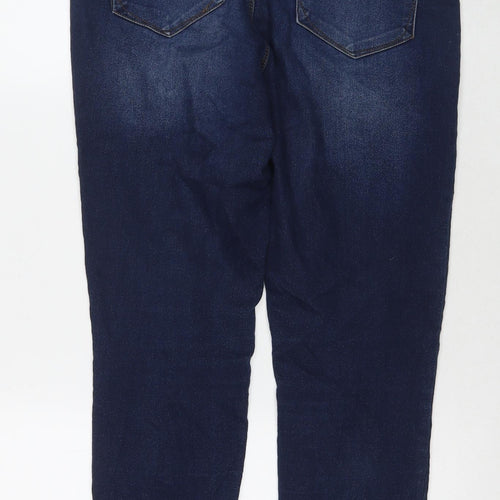 CURVE Womens Blue Cotton Jegging Jeans Size 34 in L26 in Regular Zip