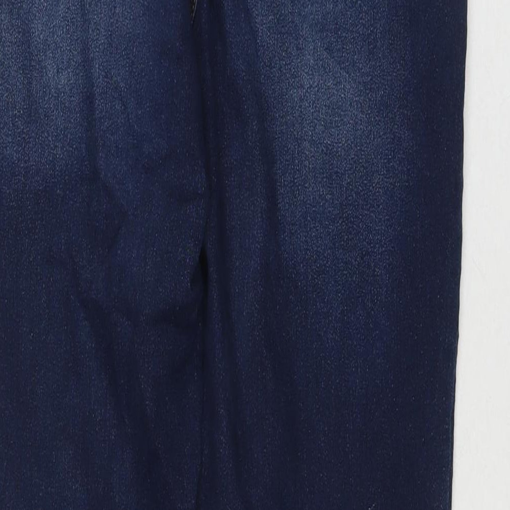 CURVE Womens Blue Cotton Jegging Jeans Size 34 in L26 in Regular Zip