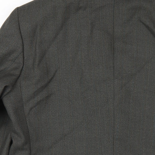 Dunn & Co Mens Green Wool Jacket Blazer Size 42 Regular