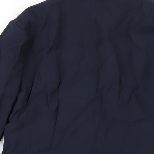 H&M Womens Blue Jacket Blazer Size 8