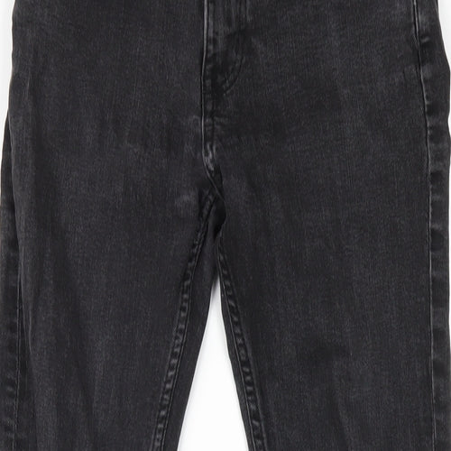 Weekday Womens Black Cotton Skinny Jeans Size 28 L30 in Regular Zip