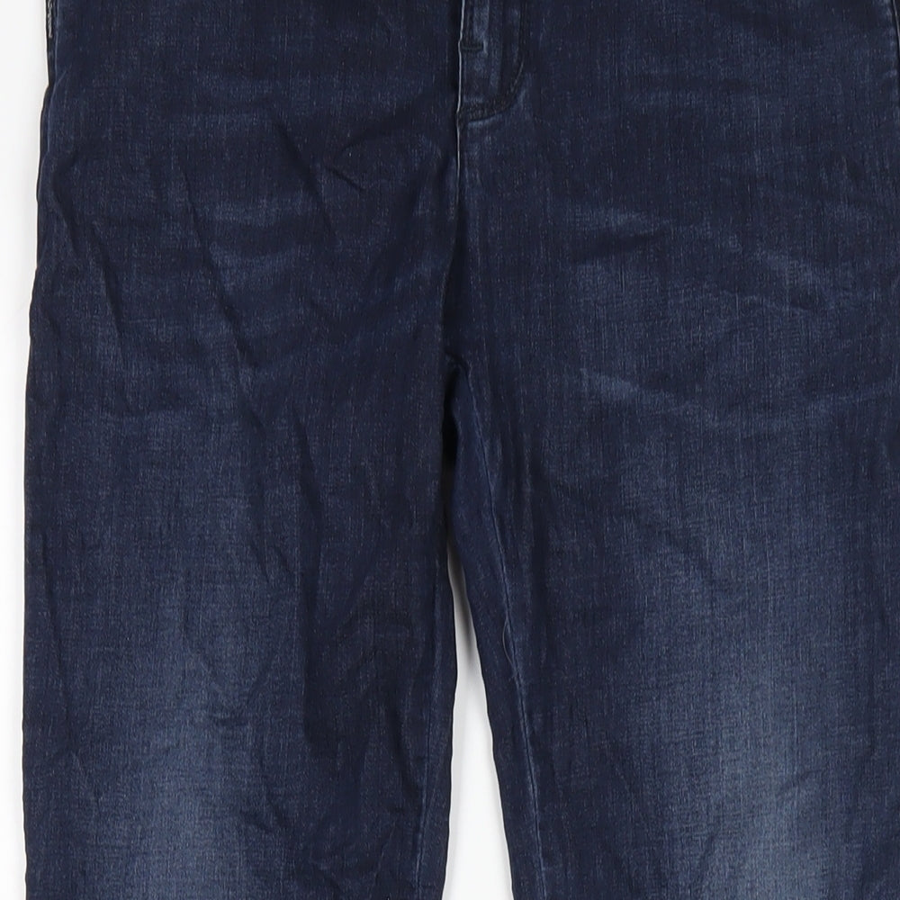 Armani Jeans Womens Blue Cotton Skinny Jeans Size 28 in L30 in Regular Zip