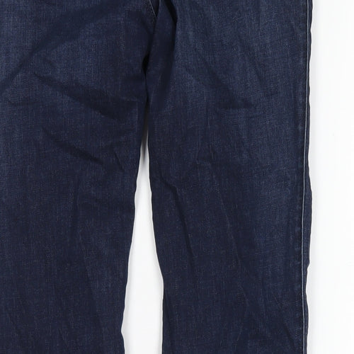 Armani Jeans Womens Blue Cotton Skinny Jeans Size 28 in L30 in Regular Zip