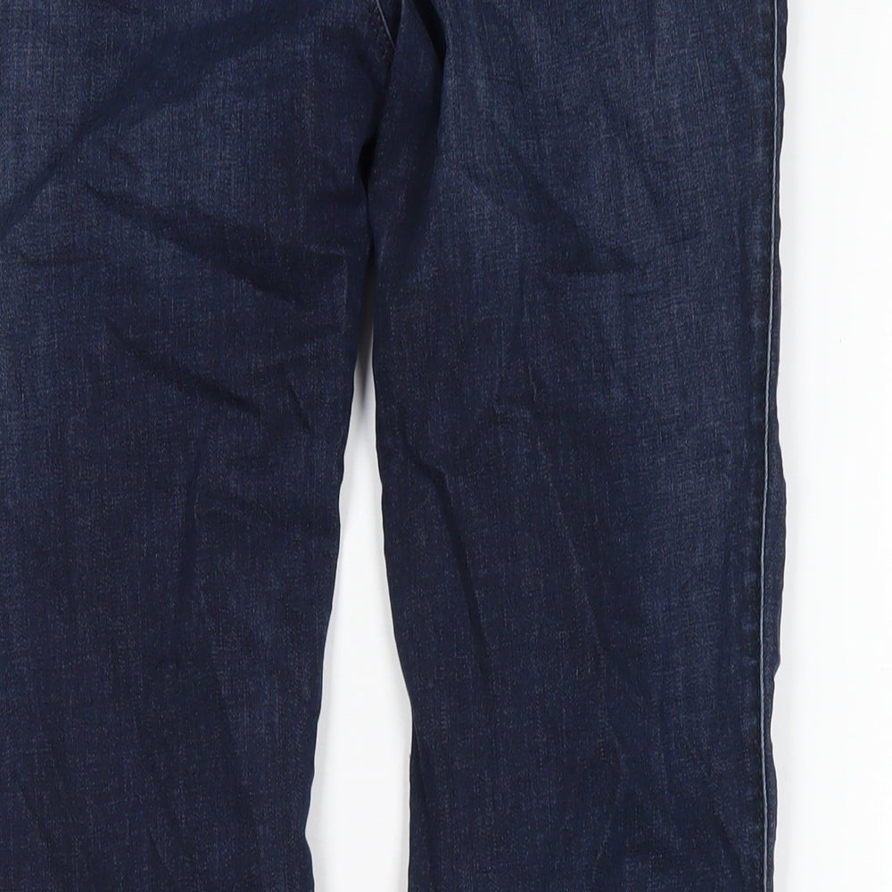 Armani Jeans Womens Blue Cotton Skinny Jeans Size 28 in L30 in Regular Zip