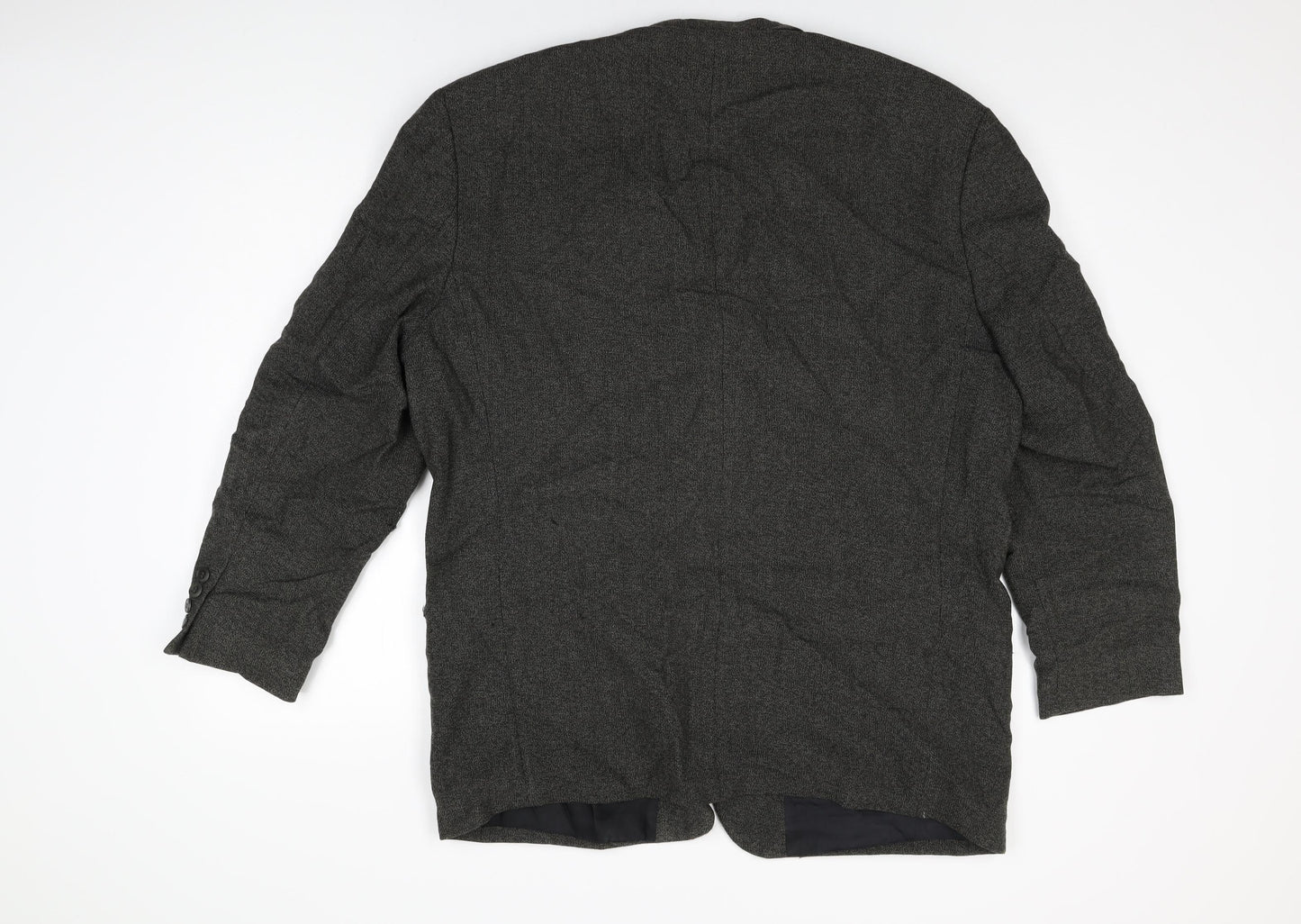 Savoy Taylors Guild Mens Black Wool Jacket Suit Jacket Size 44 Regular