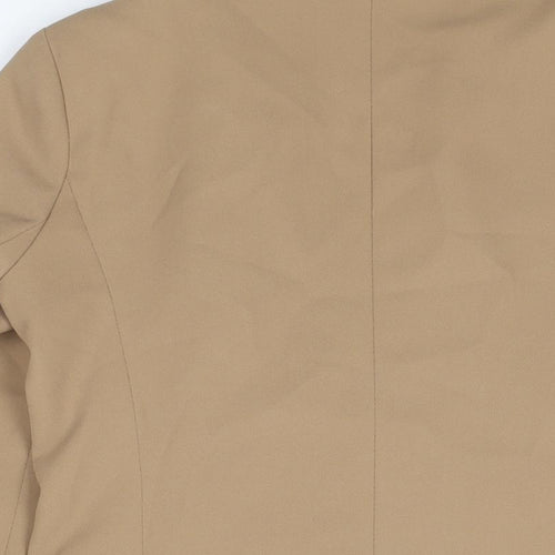 River Island Womens Beige Jacket Blazer Size 8 Button