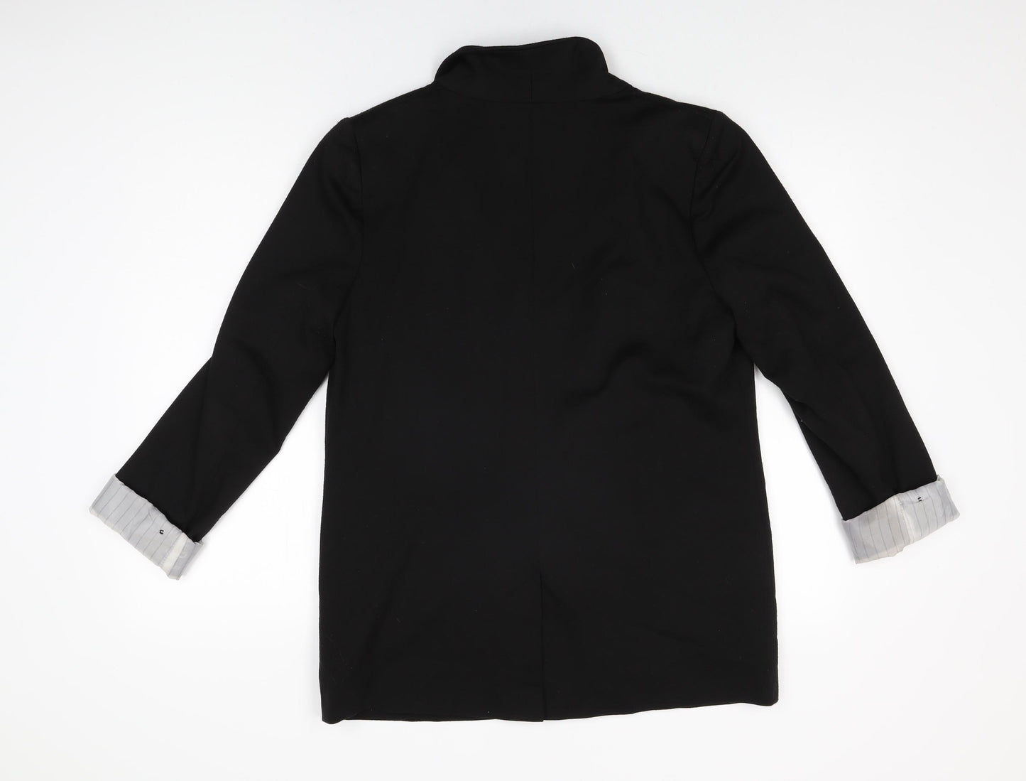 Oasis Womens Black Jacket Blazer Size L Button