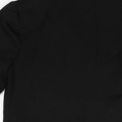 Oasis Womens Black Jacket Blazer Size L Button