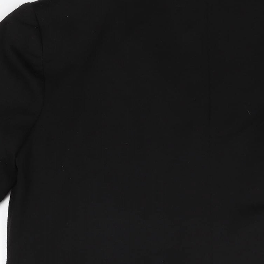 Oasis Womens Black Jacket Blazer Size L Button
