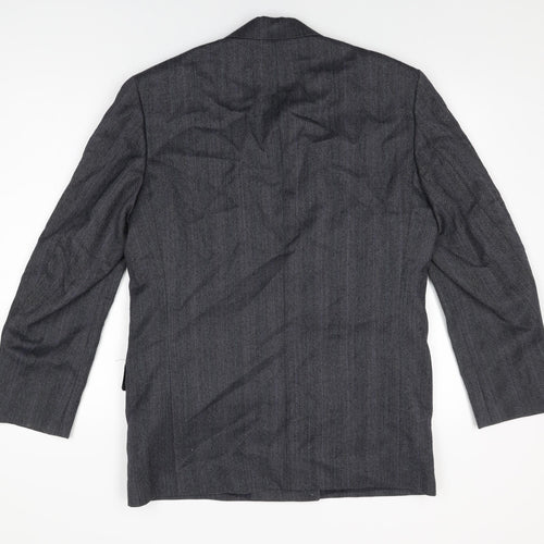 NEXT Mens Blue Wool Jacket Suit Jacket Size 38 Regular