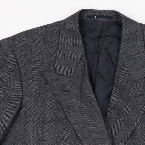 NEXT Mens Blue Wool Jacket Suit Jacket Size 38 Regular