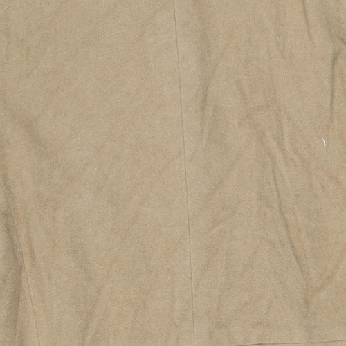 BHS Womens Beige Overcoat Coat Size 20 Button