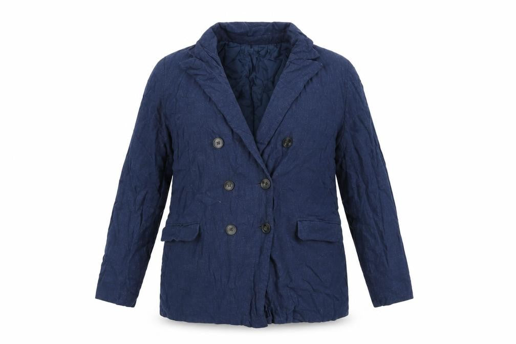 Topshop Womens Blue Jacket Blazer Size 16 Button