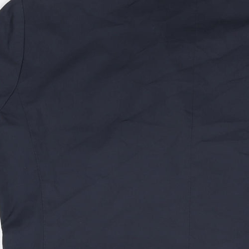 Matinique Mens Blue Cotton Jacket Suit Jacket Size 40 Regular