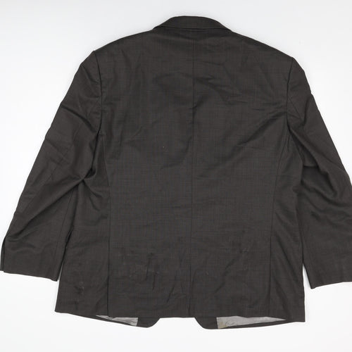 Marks and Spencer Mens Grey Wool Jacket Suit Jacket Size 46 Regular
