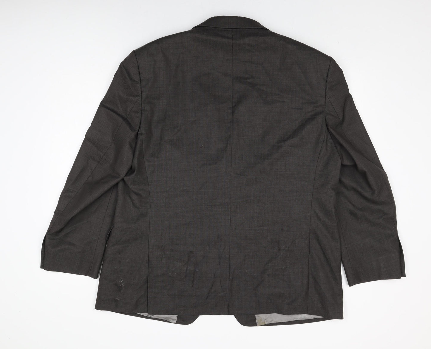 Marks and Spencer Mens Grey Wool Jacket Suit Jacket Size 46 Regular