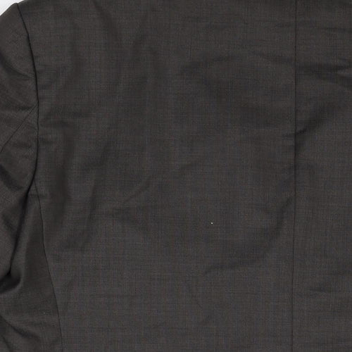 Marks and Spencer Mens Grey Wool Jacket Suit Jacket Size 46 Regular