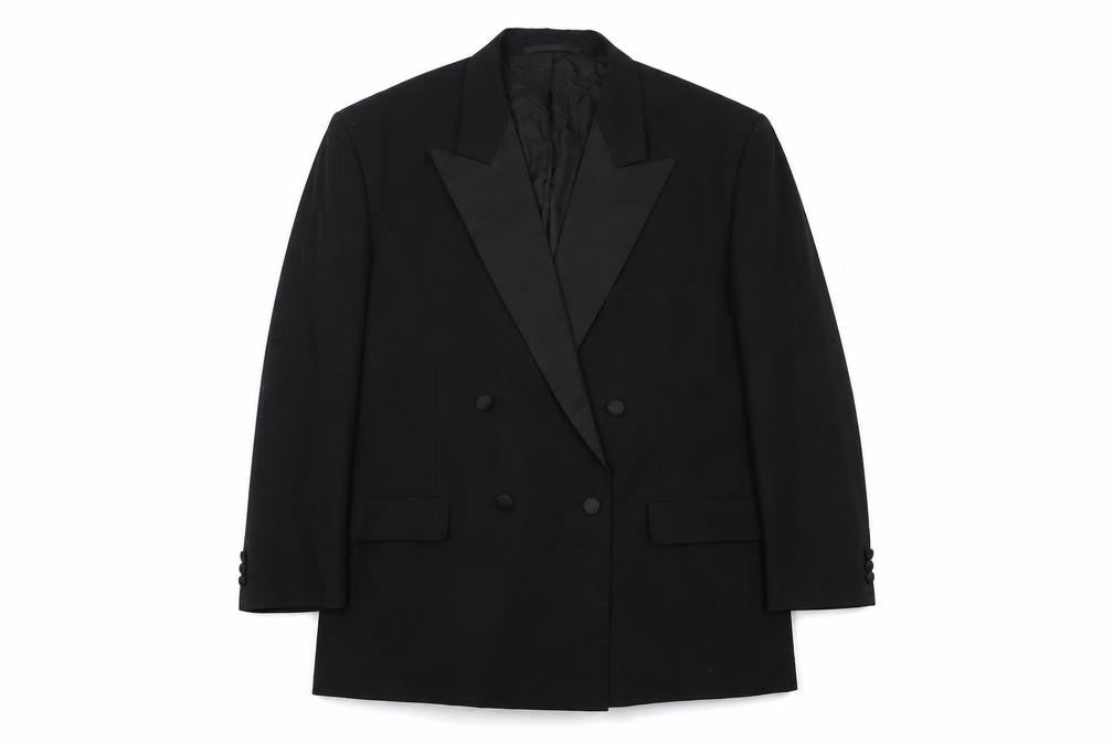 Mr Harry Mens Black Polyester Jacket Suit Jacket Size 48 Regular