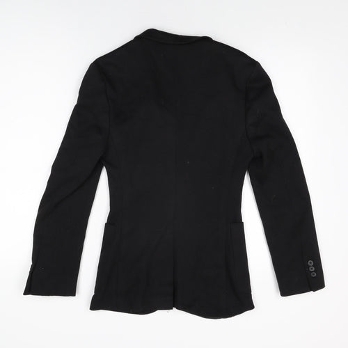 ASOS Womens Black Jacket Blazer Size S Button