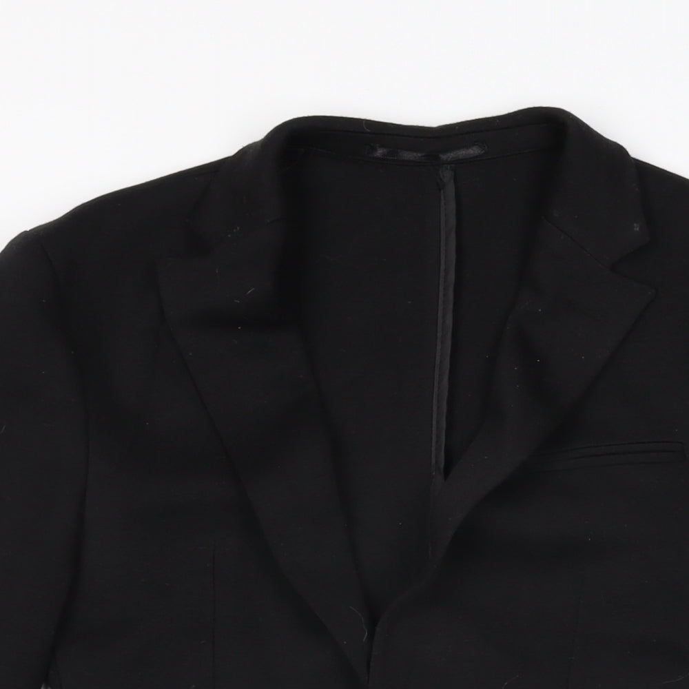 ASOS Womens Black Jacket Blazer Size S Button