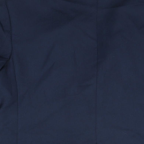 Outfitters Nation Mens Blue Polyester Jacket Suit Jacket Size S Regular