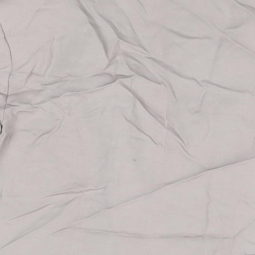 Topshop Womens Grey Jacket Blazer Size 16 Button