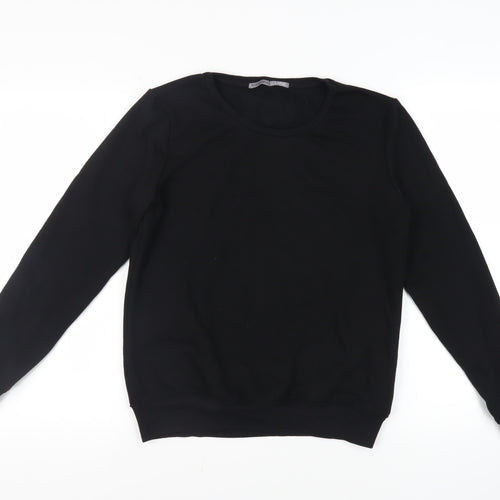 Rock Angel Womens Black Polyester Pullover Sweatshirt Size L Pullover - Kanye