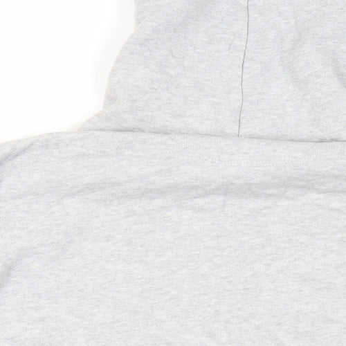 Uniqlo Mens Grey Cotton Pullover Hoodie Size XL
