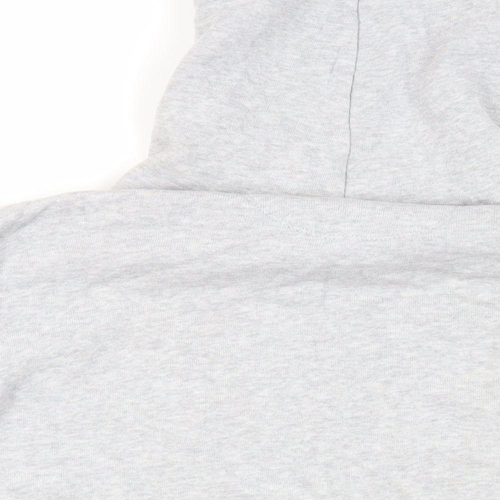 Uniqlo Mens Grey Cotton Pullover Hoodie Size XL