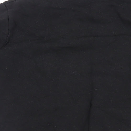 ASOS Womens Black Cotton Pullover Sweatshirt Size 2XS Pullover - Butterfly