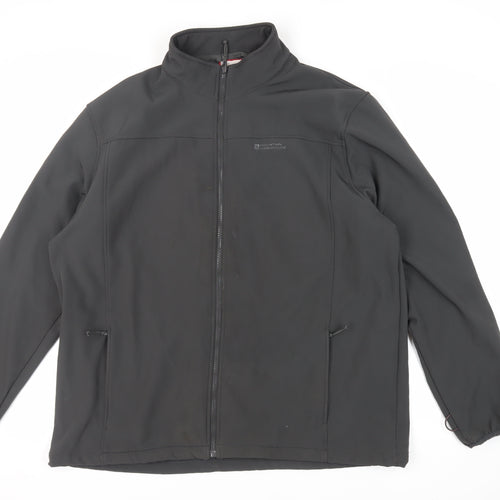 Mountain Warehouse Mens Grey Jacket Size 3XL Zip - Zipped Pockets
