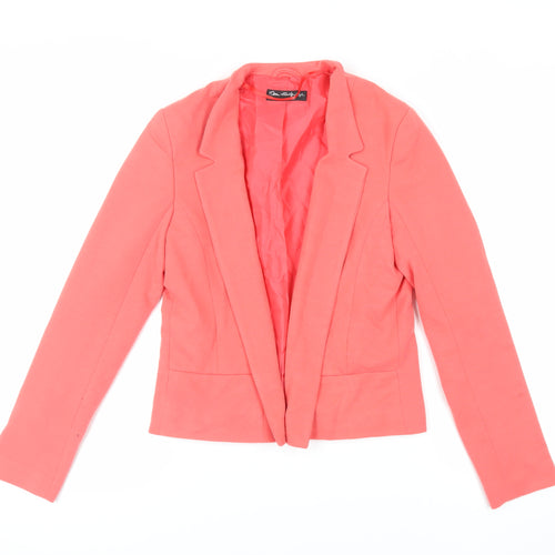 Miss Selfridge Womens Pink Jacket Blazer Size 10 - Open