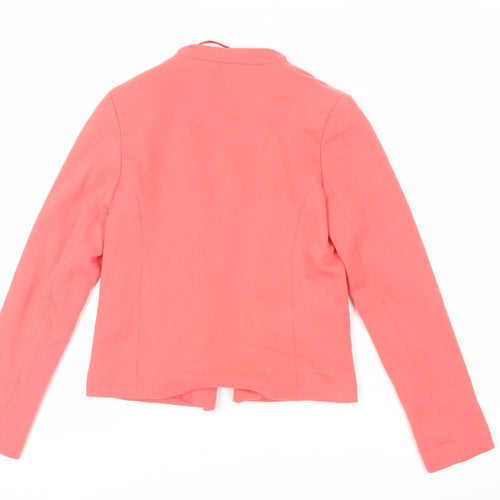 Miss Selfridge Womens Pink Jacket Blazer Size 10 - Open
