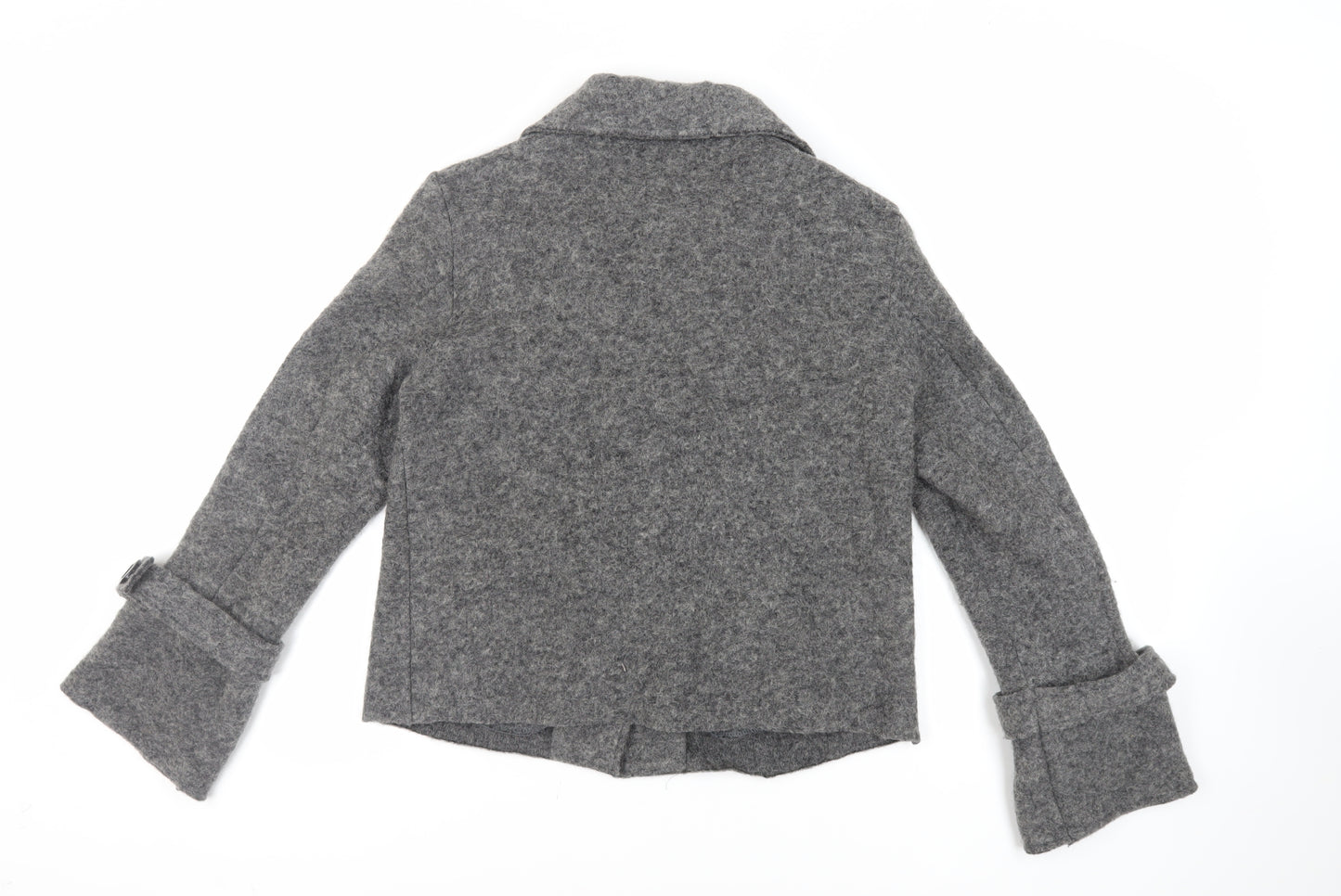 James Lakeland Womens Grey Jacket Size 18 Button - Unlined