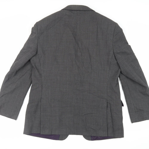 Marks and Spencer Mens Grey Wool Jacket Suit Jacket Size 44 Regular