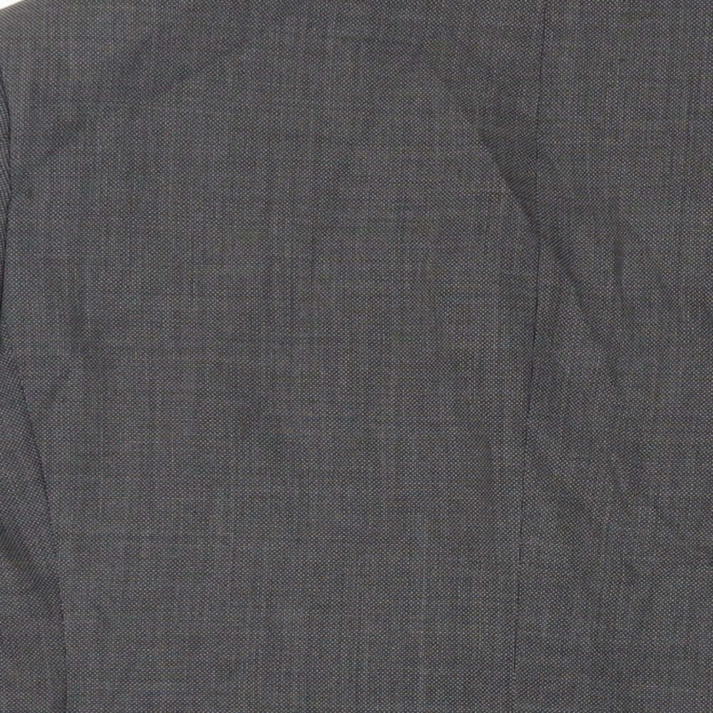 Marks and Spencer Mens Grey Wool Jacket Suit Jacket Size 44 Regular