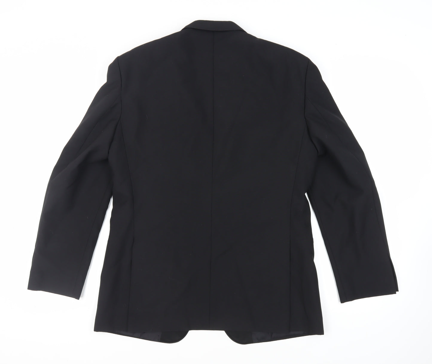 Weidenmann Mens Black Polyester Tuxedo Suit Jacket Size 40 Regular