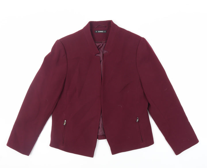 Dunnes Stores Womens Purple Jacket Blazer Size 14 - Open