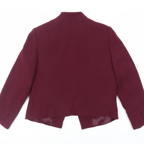 Dunnes Stores Womens Purple Jacket Blazer Size 14 - Open