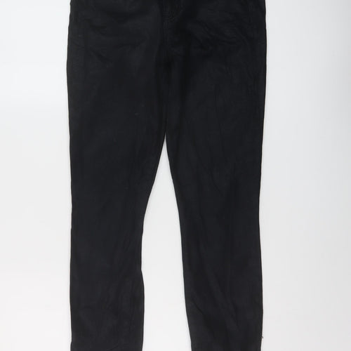 Gap Womens Black Cotton Skinny Jeans Size 28 in L28 in Regular Button