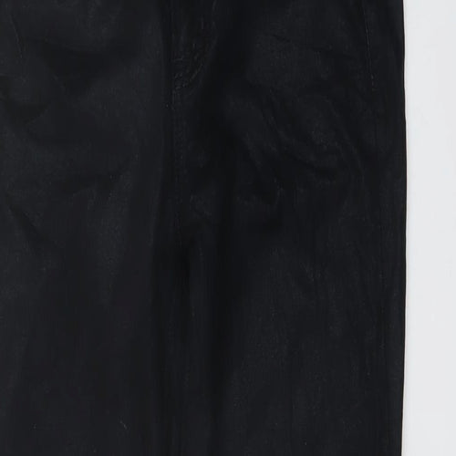 Gap Womens Black Cotton Skinny Jeans Size 28 in L28 in Regular Button