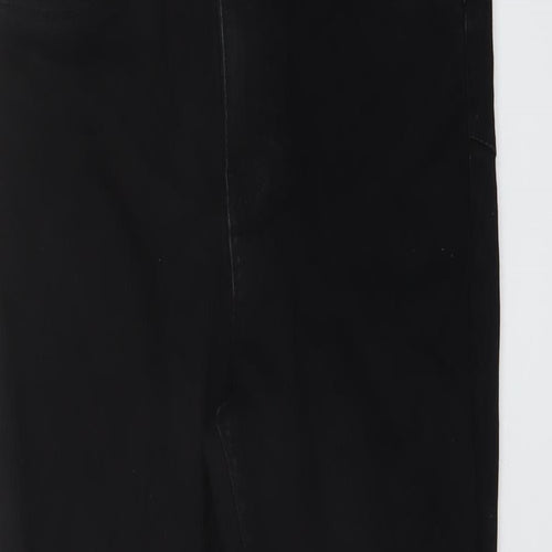 New Look Womens Black Cotton Skinny Jeans Size 10 L25 in Regular Button