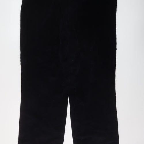 Bruar Mens Blue Cotton Trousers Size 40 in L28 in Regular Button